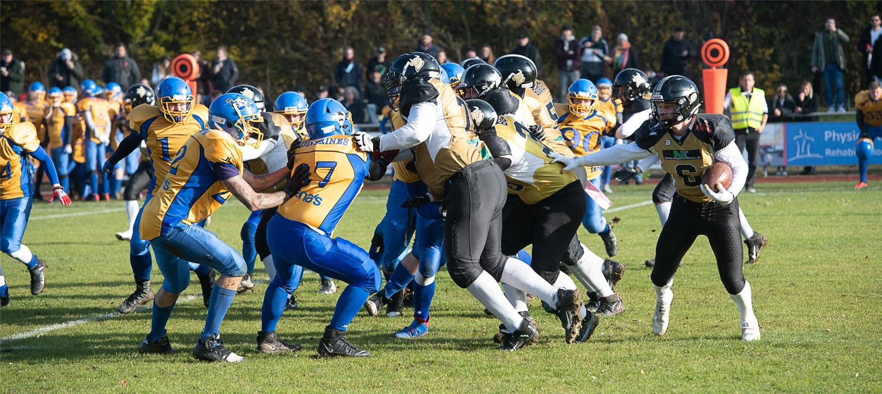 am Ball Achim Grossmann - American Football  Endspiel der Kreisliga, Bondorf Bul...