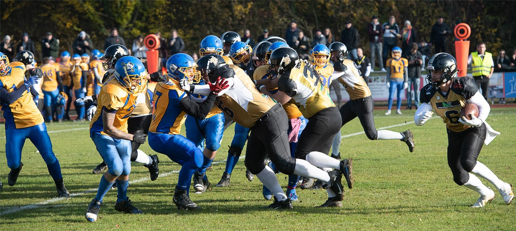 am Ball Achim Grossmann - American Football  Endspiel der Kreisliga, Bondorf Bul...