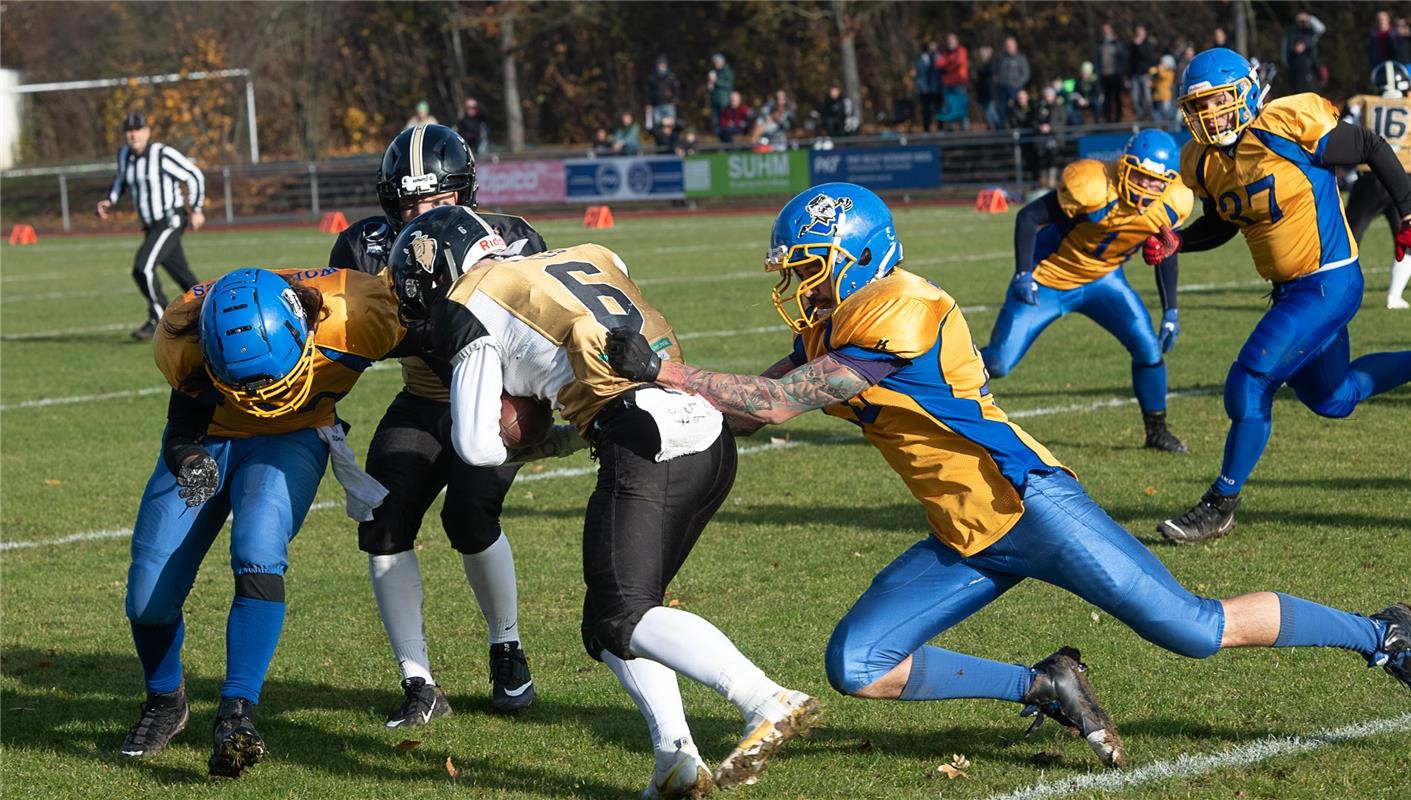 am Ball Achim Grossmann - American Football  Endspiel der Kreisliga, Bondorf Bul...