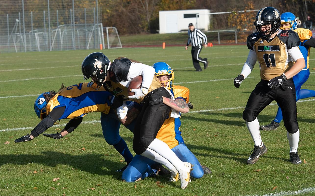 am Ball Achim Grossmann - American Football  Endspiel der Kreisliga, Bondorf Bul...