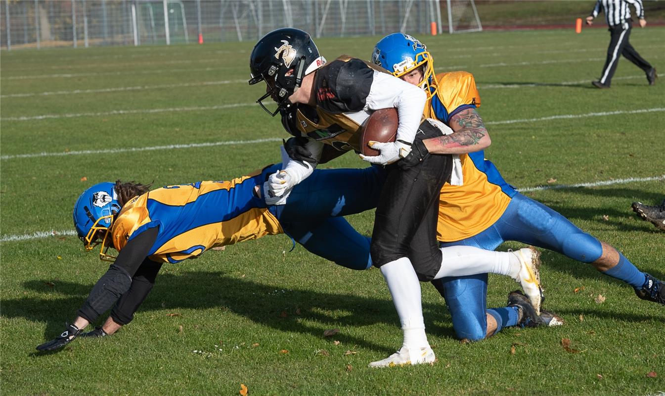 am Ball Achim Grossmann - American Football  Endspiel der Kreisliga, Bondorf Bul...