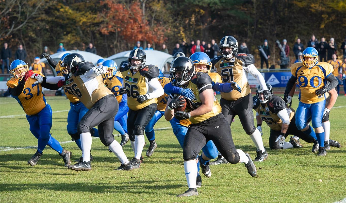 am Ball Serdar Yildiz - American Football  Endspiel der Kreisliga, Bondorf Bulls...