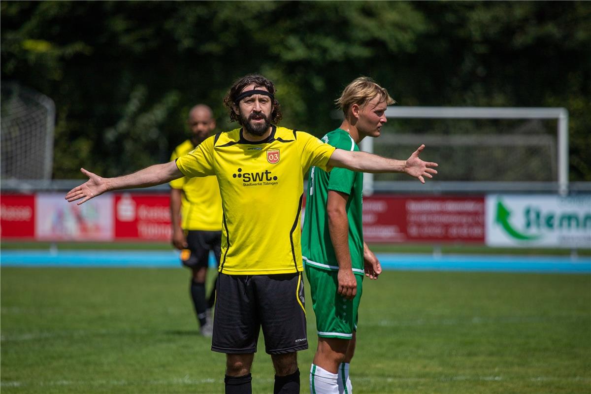 emotionen, Ersah Oeztuer (SV 03 Tuebingen #08),  SV 03 Tuebingen - VfL Herrenber...