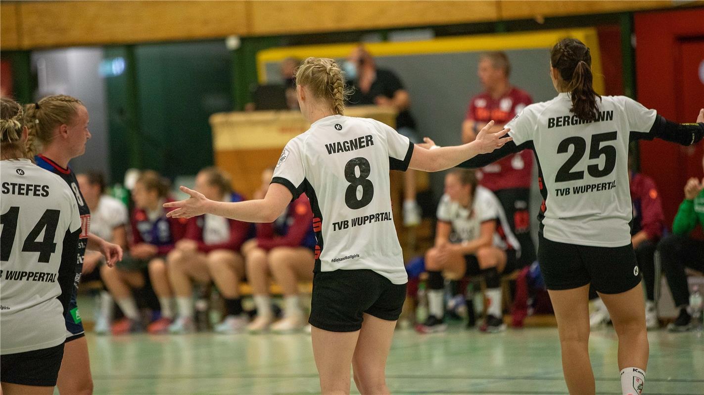 emotionen, Hanna Wagner (TVB Wuppertal #08), SG H2Ku Herrenberg Kuties - TVB Wup...