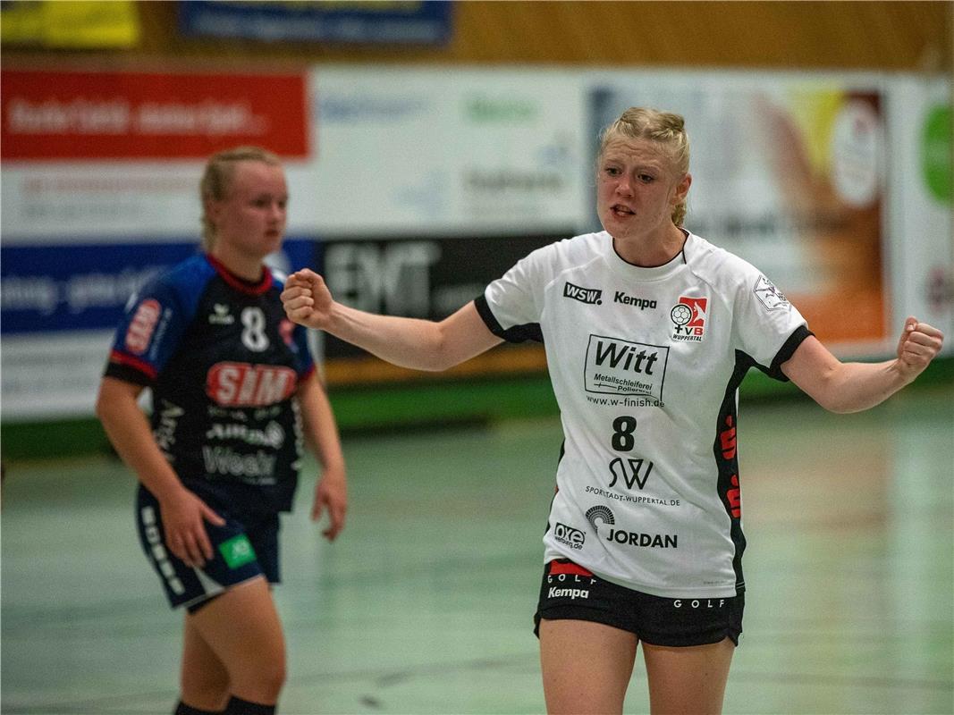 emotionen, Hanna Wagner (TVB Wuppertal #08), SG H2Ku Herrenberg Kuties - TVB Wup...