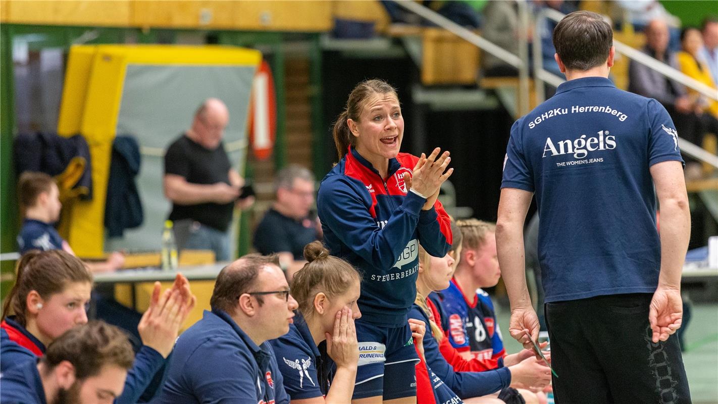 emotionen, SG H2Ku Herrenberg Kuties - SV Werder Bremen, Handball, 2.Bundesliga,...