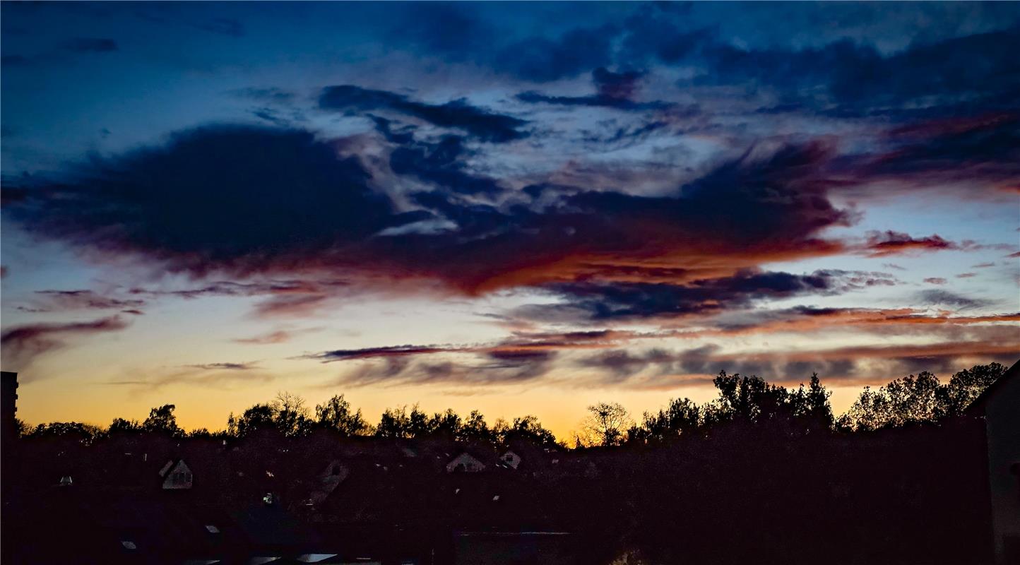 für Insta verwendet. Abendstimmung. Von Gabi Brenner aus Herrenberg.