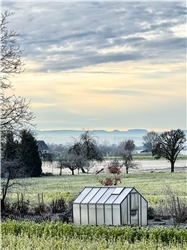 für Insta verwendet. Ein kalter Dezembermorgen. Von Ingrid Andor.