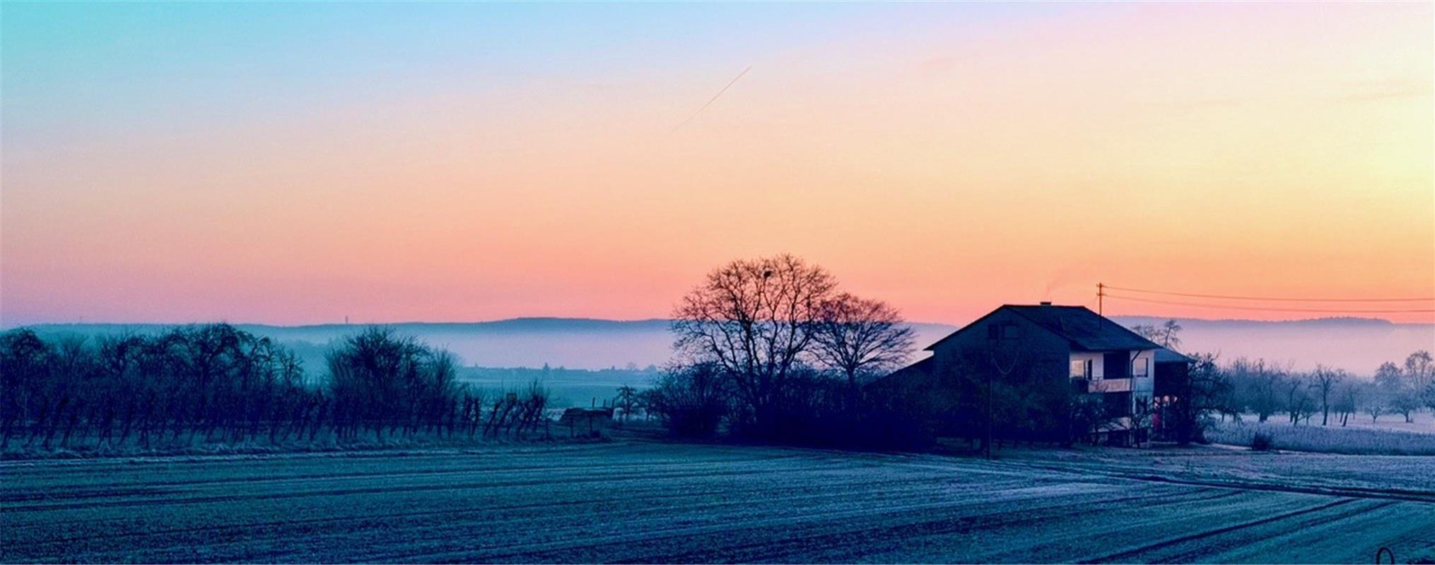 für Insta verwendet. Wenn der Tag erwacht. Von Minja Rollinson.