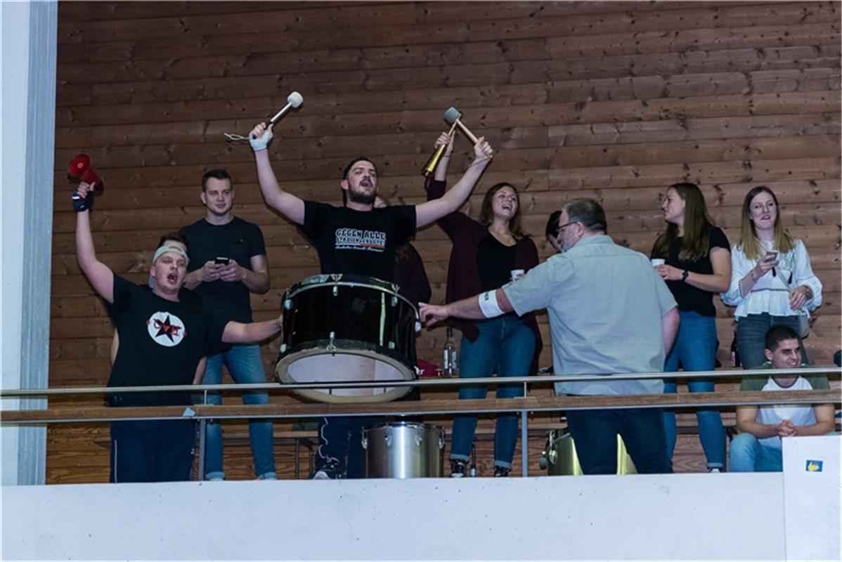 mitgereiste Herrenberg Fans, TV Weilstetten vs. SG H2Ku Herrenberg, Handball, BW...